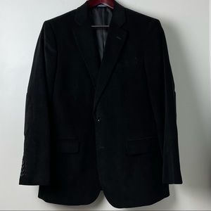 Stafford Men's Corduroy Blazer--Classic Fit Size 42R Black